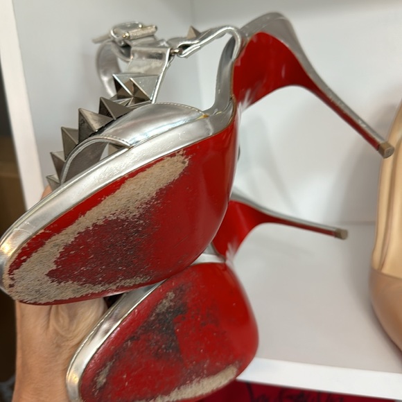 Christian Louboutin Miziggoo 120 Specchio Spike Sandals size 40 - Picture 2 of 2
